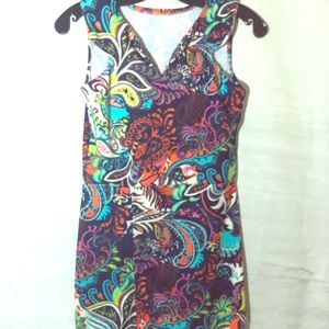Mini sleeveless dress